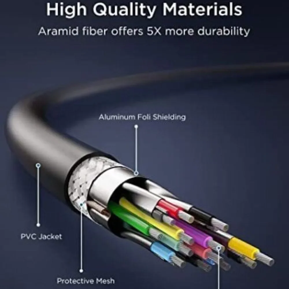 20ft Link Cable for Oculus Quest 2 VR Type C-A PC Gaming & Charging Cord Charger
